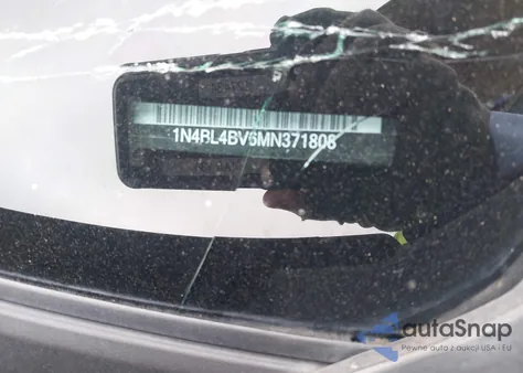 2021 Nissan Altima S Fwd from USA, damaged, VIN 1N4BL4BV6MN371808